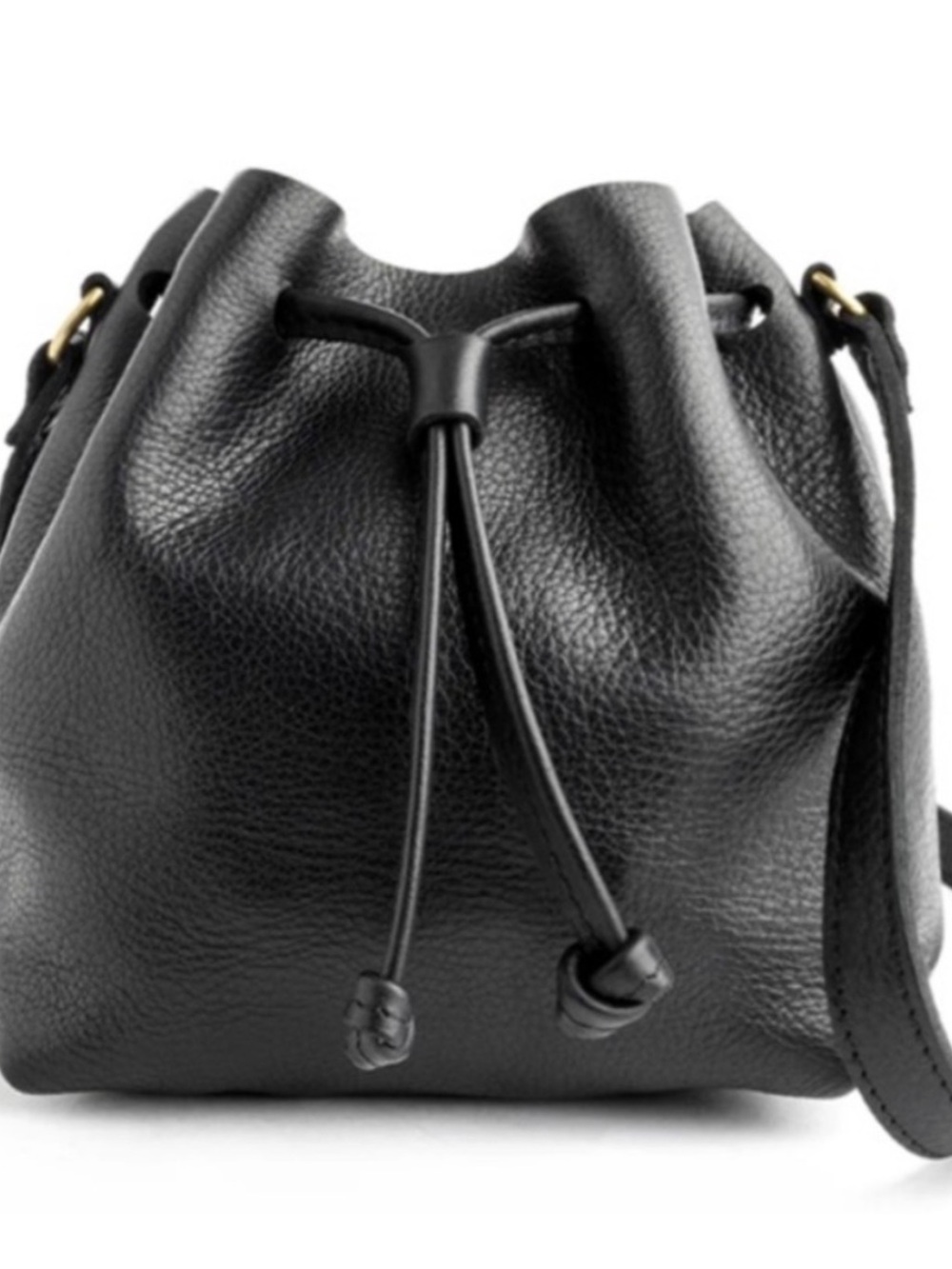 Portland Leather bucket bag